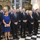Glejte, s kom sta se Janša in Pirc Musar družila na maši za domovino (FOTO)