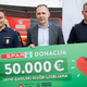 Spar ljubljanskim gasilcem podaril 50.000 evrov