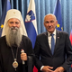 V ponedeljek maševal za vojnega zločinca Mladića, v petek obiskal Janšo