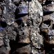 Arheologi v Mehiki odkopali nove dele stolpa iz človeških lobanj