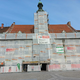 Mariborski Rotovž dobil novo fasado, obnovljeno uro na stolpu še čaka