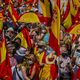 V Španiji množičen protest proti pomilostitvi katalonskih separatistov