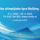 Olimpijske igre Peking 2022 na RTV Slovenija: več kot 200 ur programa