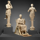 Nezakonito izkopana in iz Italije izvožena trojica skulptur se bo iz ZDA vrnila v domovino