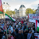 Večtisoč propalestinskih protestnikov na ulicah evropskih mest