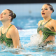 Prvi slovenski nastop v umetnostnem plavanju na tekmovanju najvišje ravni