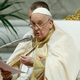 Papež kritike blagoslova istospolnih parov obsodil kot hinavske