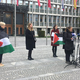 INCIDENT NA TRGU REPUBLIKE: Rupar in njegovi podporniki prekinjali nagovore in nadlegovali govorke za pravice Palestincev (VIDEO)