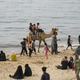 Ameriška vojska ob obali Gaze začela graditi pomol za dostavo humanitarne pomoči