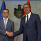 Kuleba obiskal Beograd in dobil zagotovilo o srbski podpori ozemeljski celovitosti Ukrajini