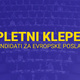 Spletni klepeti s kandidati za evropske poslance