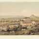 Zaklad NUK-a: Veduta iz časa odprtja južne železnice: pogled na takratno Postojno