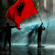 Protesti tudi v Albaniji: policija uporabila šok granate, solzivec in vodni top