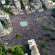 V Beogradu po daljšem premoru množični protest na poziv študentov. Udeleženci zahtevajo volitve.