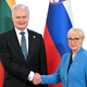 Pirc Musar in predsednik Litve Nausedo za širitev EU-ja in krepitev enotnosti