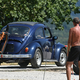 Legendarni Volkswagnovi starodobniki preplavili letališče v Lescah