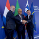Matoz z italijanskim in hrvaškim kolegom razpravljal o migracijah, nadzor na meji s Slovenijo ostaja