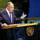 Lavrov v nagovoru Generalne skupščine Evropo obtožil, da želi preprečiti mirovne pogovore o Ukrajini