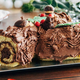 Hit letošnjih praznikov: čokoladno božično deblo