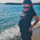 Lora Roglič razkrila nosečniški trebušček