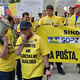 Protestirali proti zastavljeni strategiji Pošte Slovenije