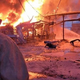 Ukrajinci napadli rusko tovarno nafte. Izbruhnil je ogromen požar. #video