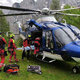 V nedeljo sedem intervencij: na Prisojniku reševali z vitlo, helikopter tudi na Šmarno goro