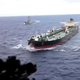 Akcija v Indijskem oceanu: zasegli naftni tanker, ki se je izognil blokadi #video