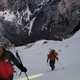 Zahtevna reševalna akcija pod Triglavom: alpinista našli premražena in dehidrirana #foto