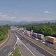 Zaradi prometne nesreče zaprta vzhodna ljubljanska obvoznica
