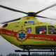 Otrok po padcu pri Komendi s helikopterjem v UKC Ljubljana