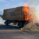 Vplivnežu in kmetu Bobnarju zagorele senene bale. Vzrok požara še ni znan.