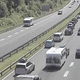 Na primorski avtocesti pijan ostal brez goriva