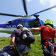 Zahtevne razmere: toča presenetila štiri alpiniste v severni steni Mojstrovke
