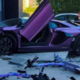 Sin ruskega milijarderja z lamborghinjem trčil v stavbo in zbil moškega