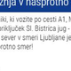 Pozor, voznik v nasprotni smeri na štajerski avtocesti