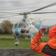 Na piknik kar s helikopterjem (FOTO)