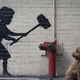 Banksy prihaja v London