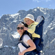 Močna Gloria Kotnik šla s sinom v gore