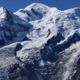 Mont Blanc zrasel za dva metra