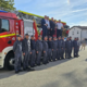Poglejte največjo investicijo v gasilsko tehniko v zgodovini: v Žalec prispela 32-metrska avtolestev (FOTO)