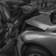 25-letnik zapeljal na nasprotno stran in oplazil kar tri avtomobile, posredovali reševalci
