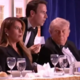 Trump mislil, da je padel pladenj, prva je odreagirala Melania (VIDEO)
