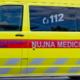 Med odstranjevanjem sončnega panela zgrmel 4 metre v globino