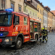 Gasilsko vozilo na intervencijski vožnji trčilo z motoristom, zanj se ni končalo dobro