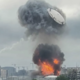 Ruska prestolnica doživela največji ukrajinski napad doslej, odzval se je Zelenski: »Če gori Ukrajina, bo gorela tudi Moskva« (FOTO in VIDEO)