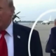 Ali ima Donald Trump dvojnika? V ozadju na posnetku se je pojavil skrivnostni moški (VIDEO)