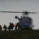 Na Tolminskem krava poškodovala otroka, odpeljal ga je helikopter (FOTO)