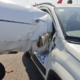 Starejša Italijanka s Fiat pando priletela v letalo na milanskem letališču (VIDEO)