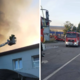 Obsežen požar blizu Slovenije: ogenj uničil skladišče barv in lakov, gasilci preprečili še večjo škodo (FOTO)